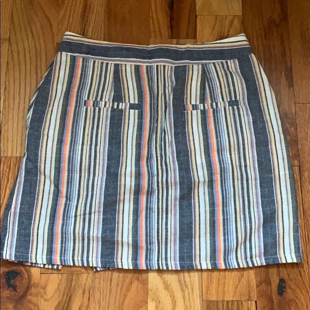 Altar’d State Multi-Colored Button Down Skirt - image 4